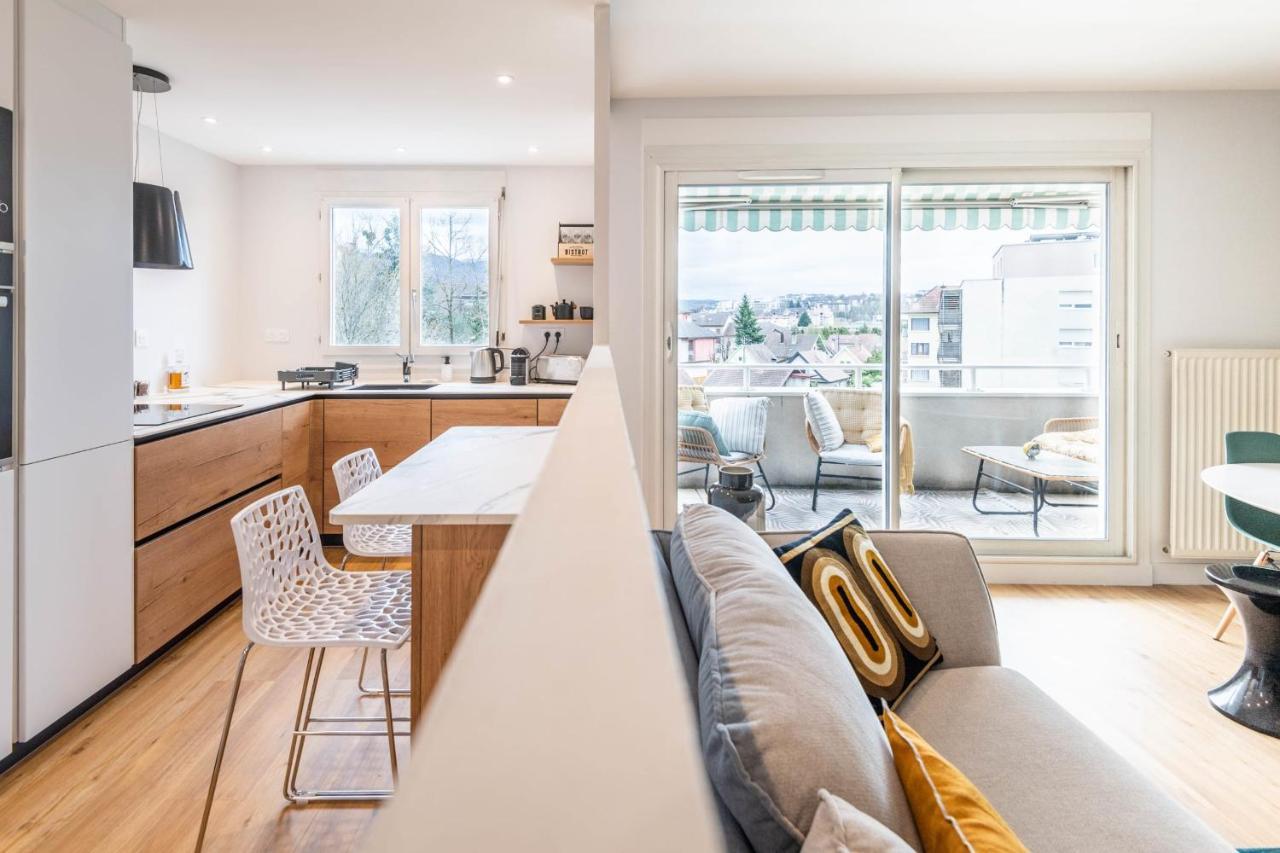 Florentine Furnished Flat Daire Annecy Dış mekan fotoğraf